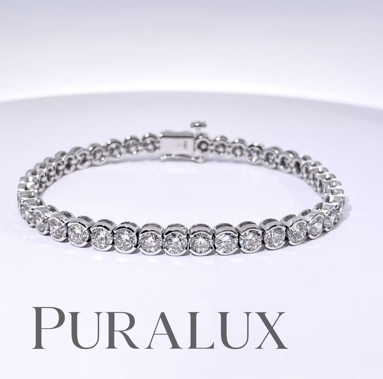 14 ct diamond tennis bracelet